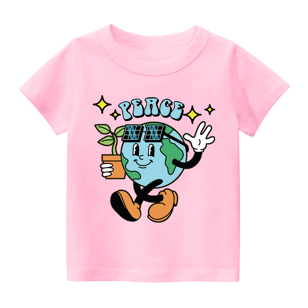 Earth Day Natural Toddler Shirt