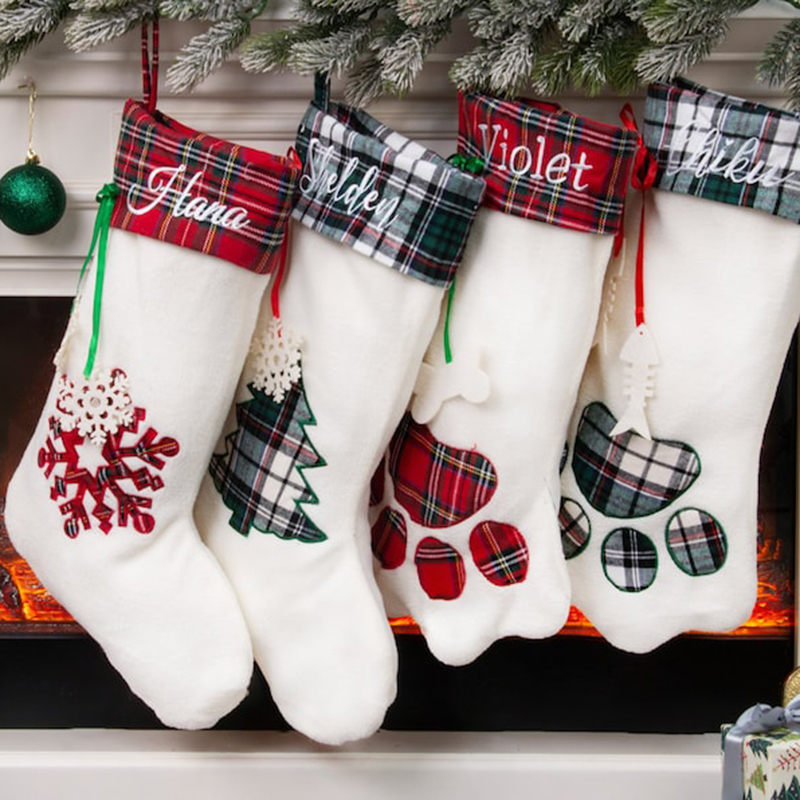 Personalized Embroidered Christmas Stockings