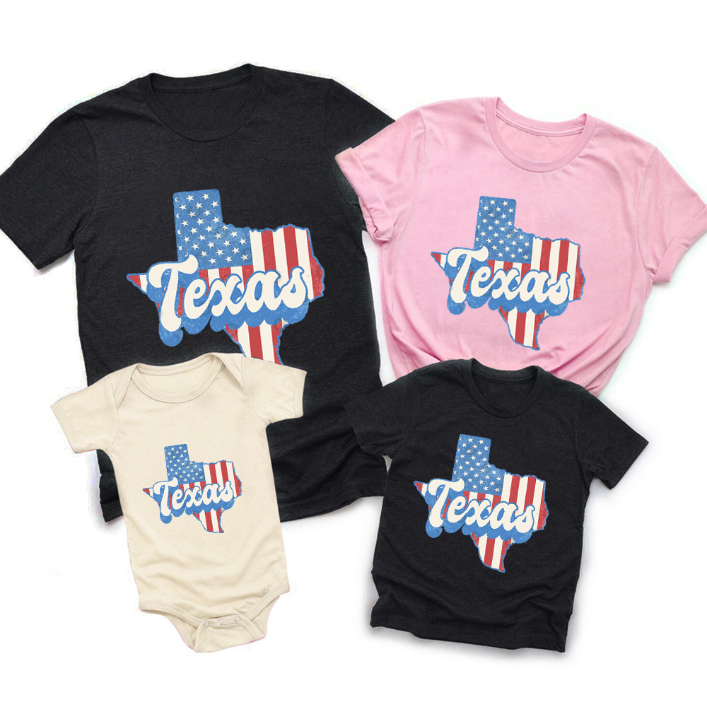 Texas Art Family Matching Shirts