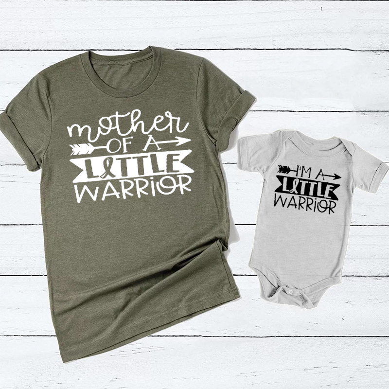 Little Warior Mom&Me Shirt
