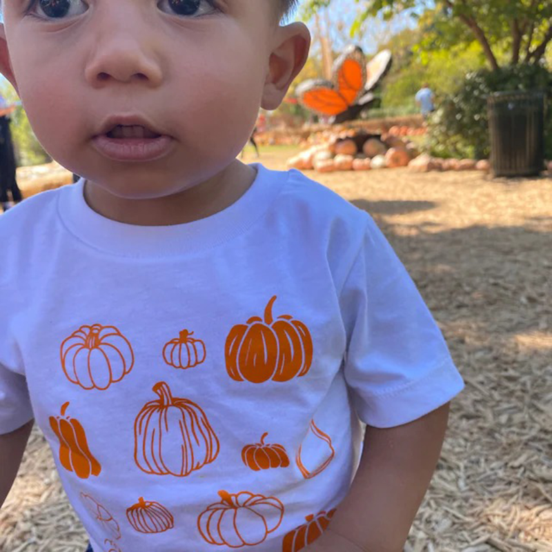 Lots of Pumpkins Toddler And Baby Halloween Shirt