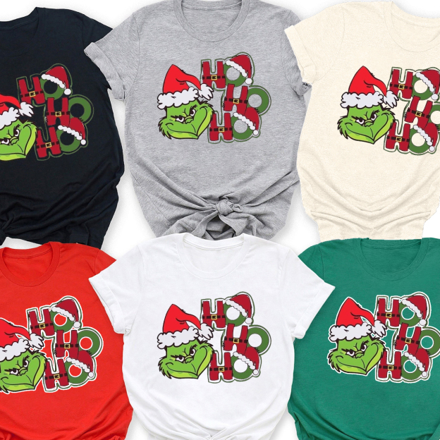 Ho Ho Ho Christmas Family Matching Shirt
