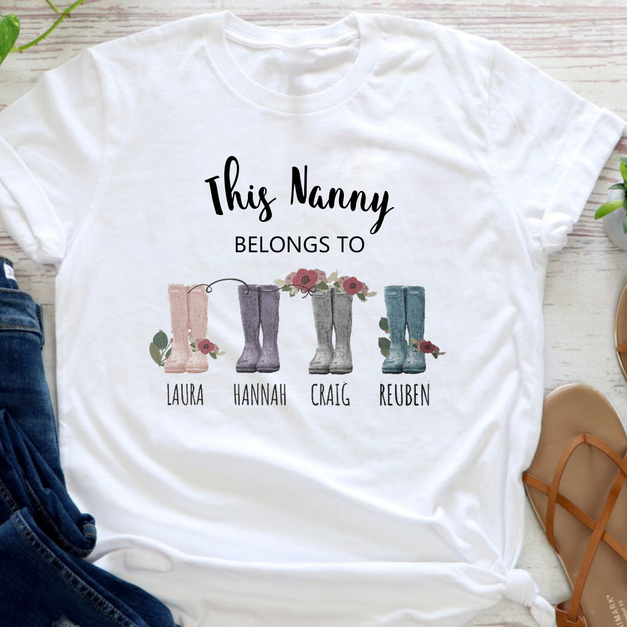 Personalized MatchingMother's Day Shirts