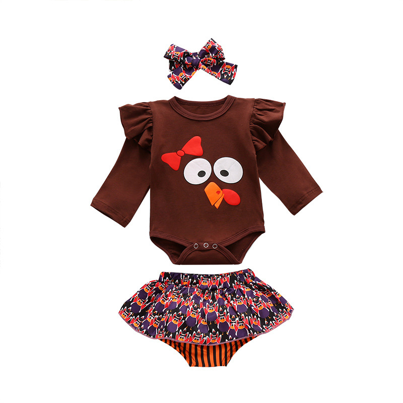 Cartoon Bird Baby Bodysuit