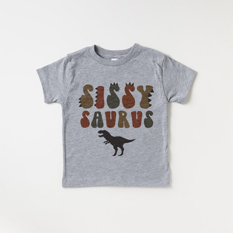 Sissy Saurus Baby Birthday Shirt