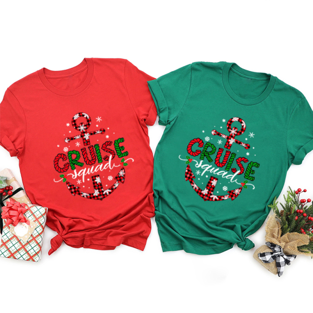 Cruise Squad Christmas Family Matching Shirt