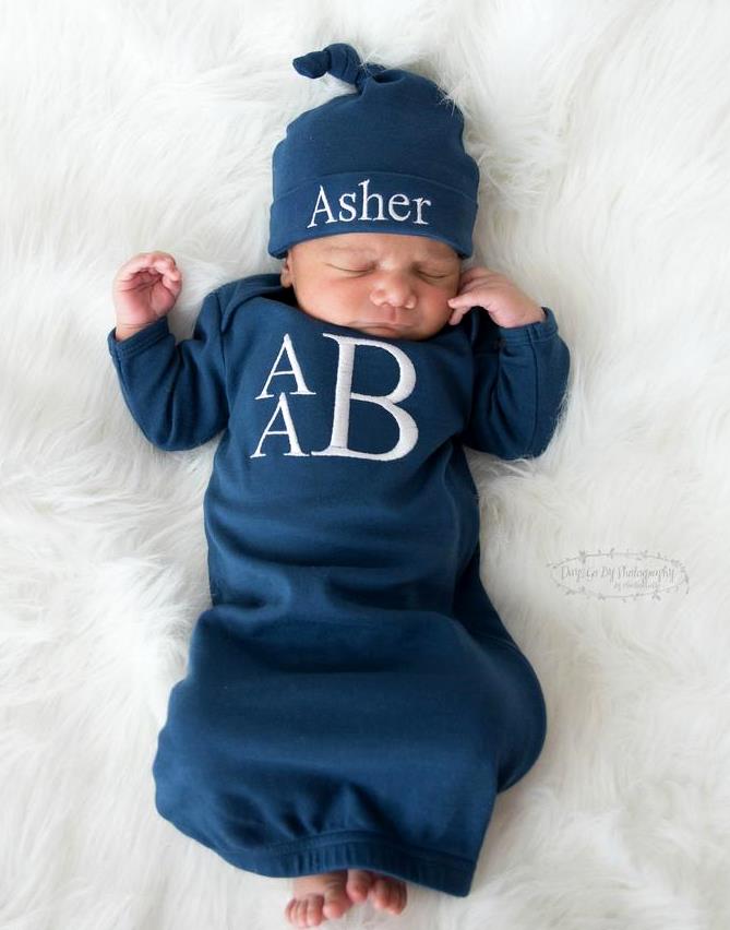 Personalized Baby Pajamas (With Capitalized Letters) SaleBeepumpkin™
