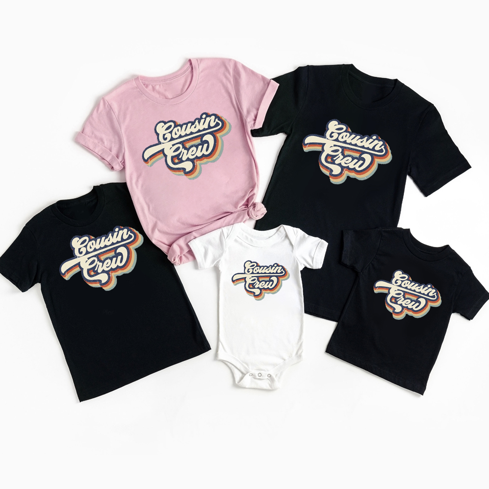 Retro Beach Vacation Family Matching Shirts