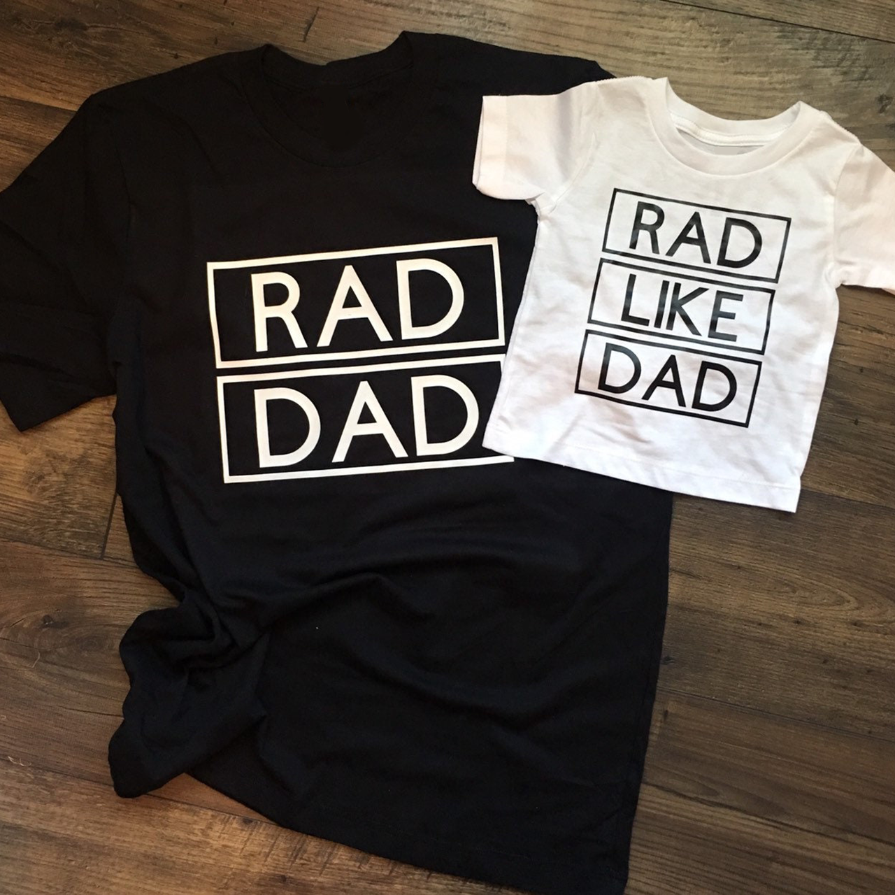 Rad Like Dad Matching Shirt For Daddy And Me