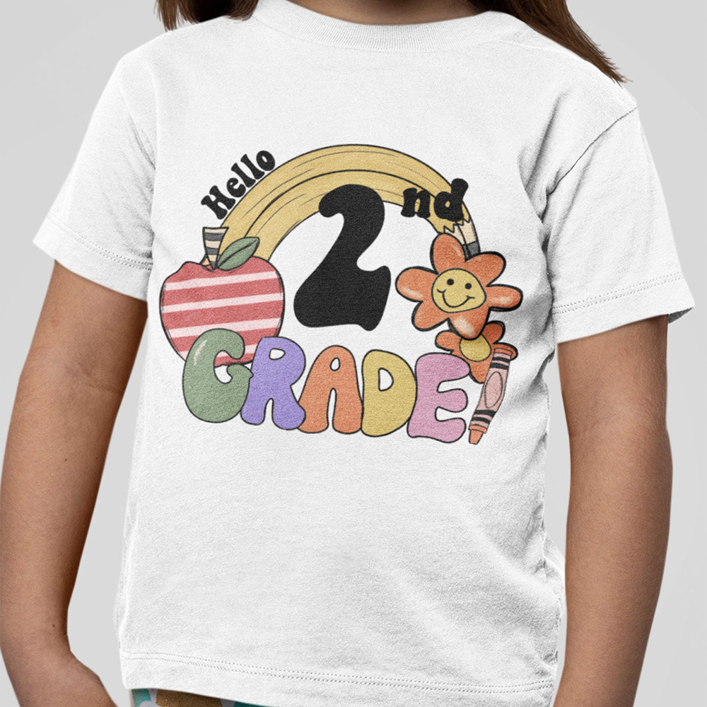 Personalized Hello Grade Back To School Shirt