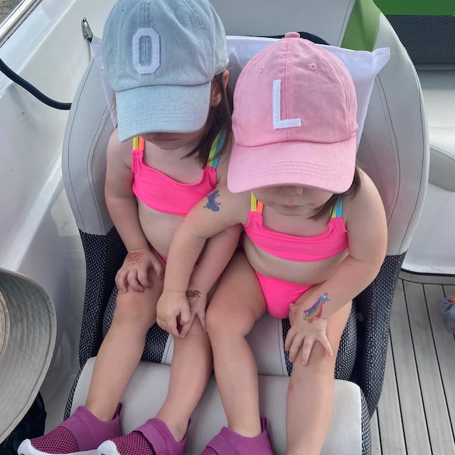 Custom Kids Letter Hat Kid&Adult