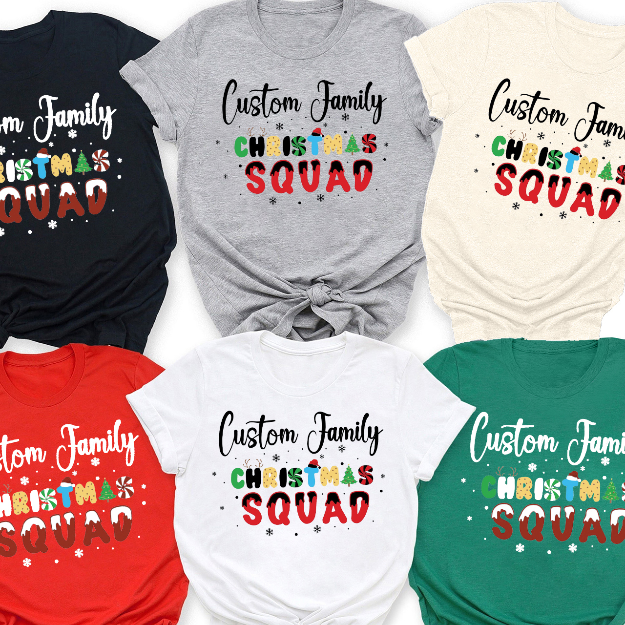 Christmas Squad Family Shirt