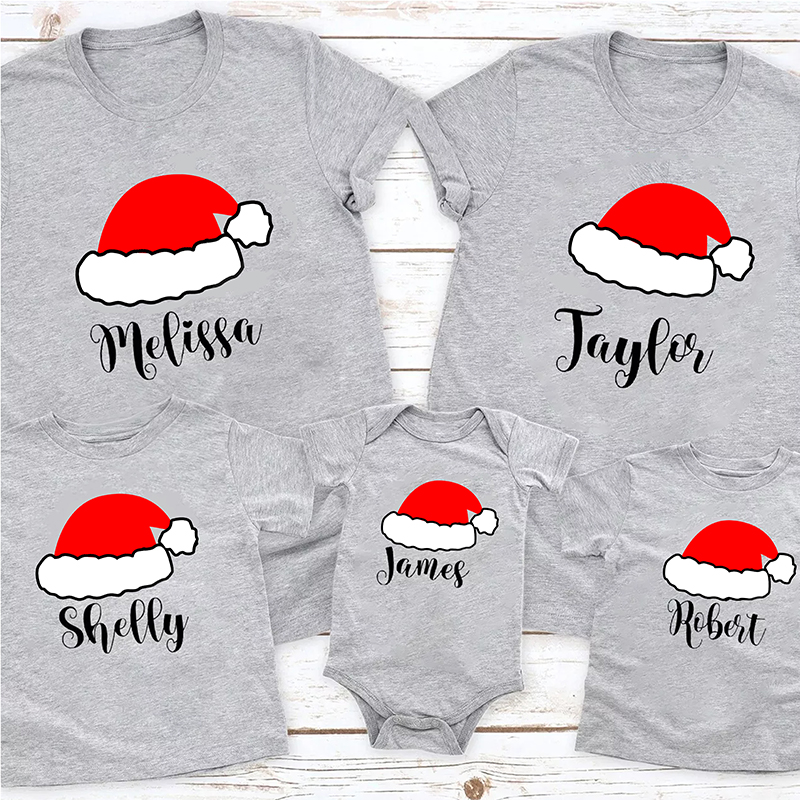 Beepumpkin Personalized Family Christmas Pajama ShirtsBeepumpkin™