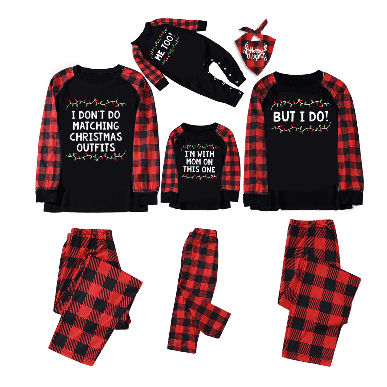 Funny Christmas Family Matching Pajamas