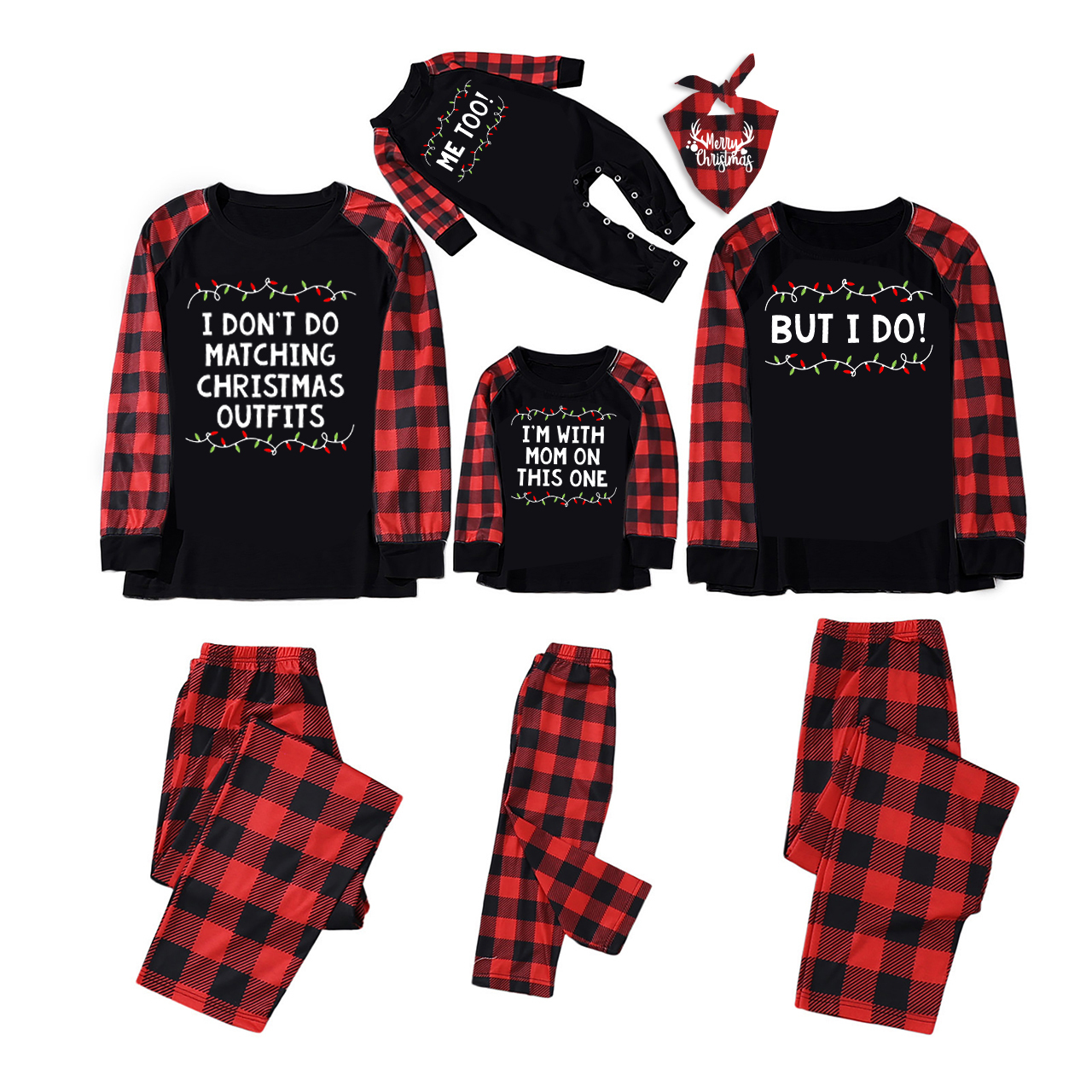 Funny Christmas Family Matching Pajamas