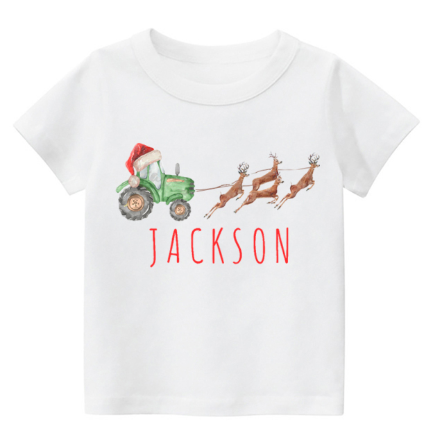Hat on a Truck Toddler Christmas Shirt