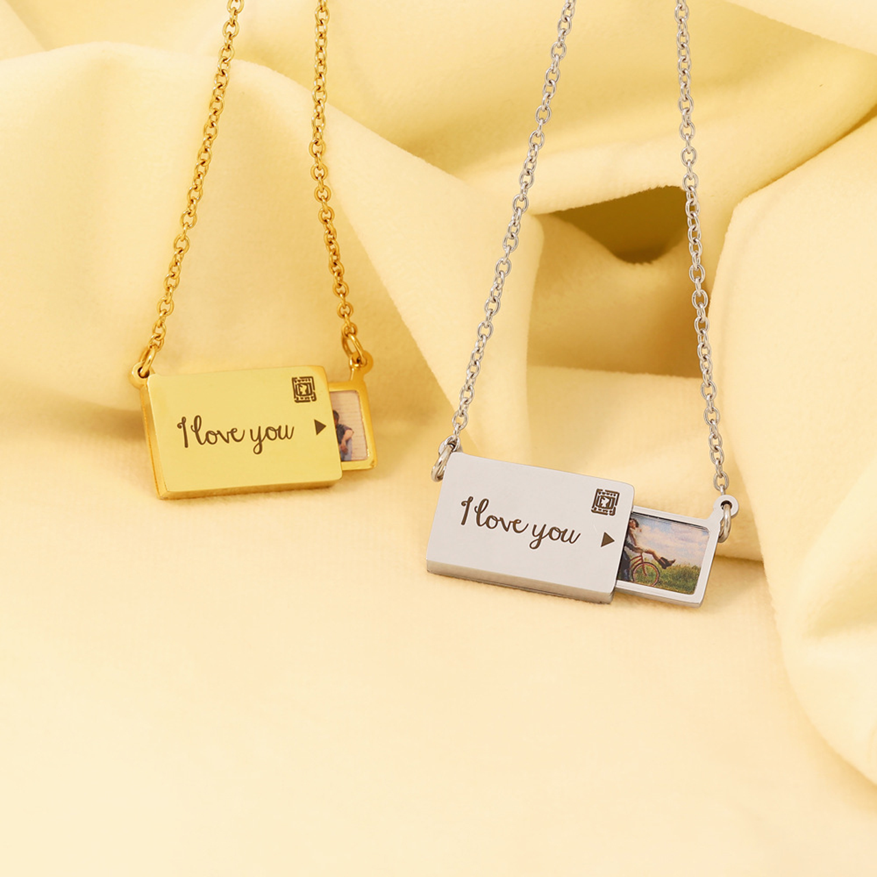 Personalized Photo Necklace