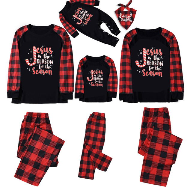 Jesus Is the Reason Christmas Family Matching Pajamas