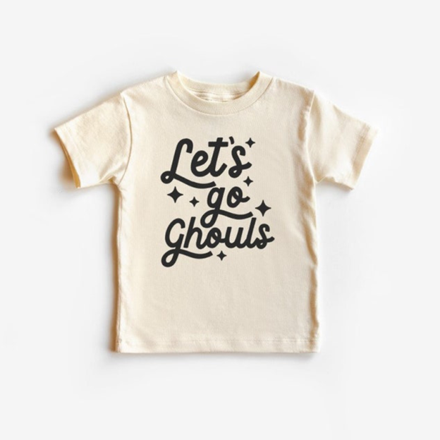 Let's Go Ghouls Kids Halloween Shirt