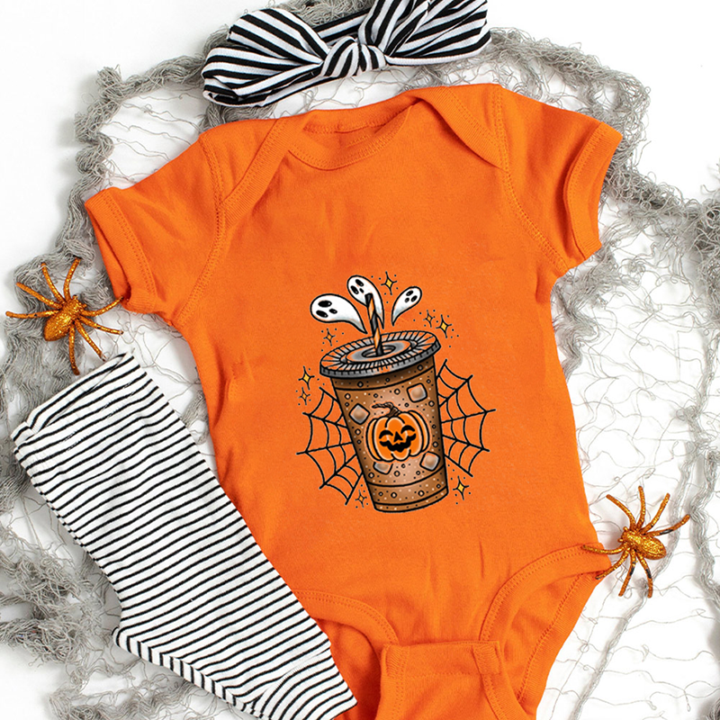 Ghost Coffee Halloween Matching Shirt 