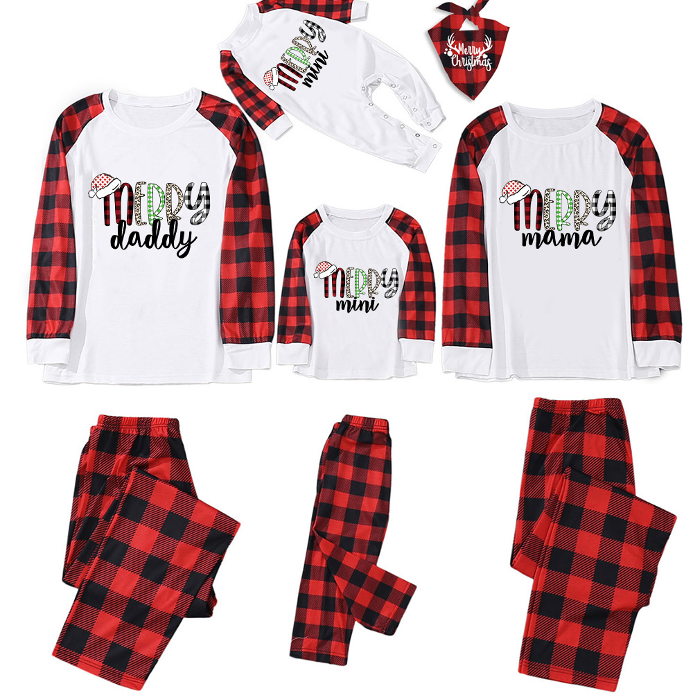 Merry Christmas Family Matching Pajamas