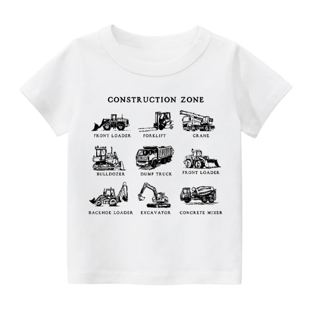 Construction Zone Kids T-Shirt Sale-Beepumpkin™