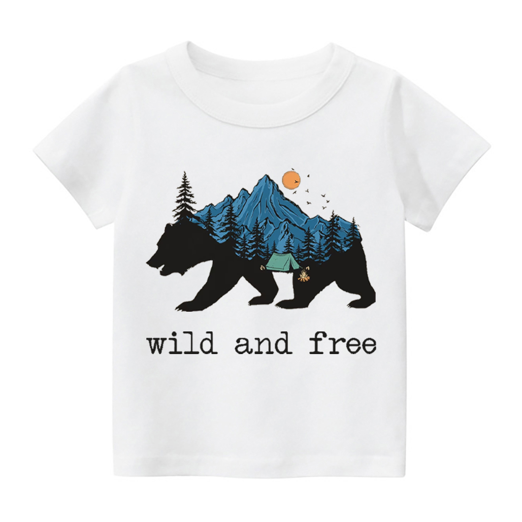 Wild And Free Kids T-Shirt
