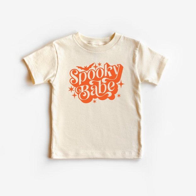 Spooky Babe, Kids Halloween Shirt