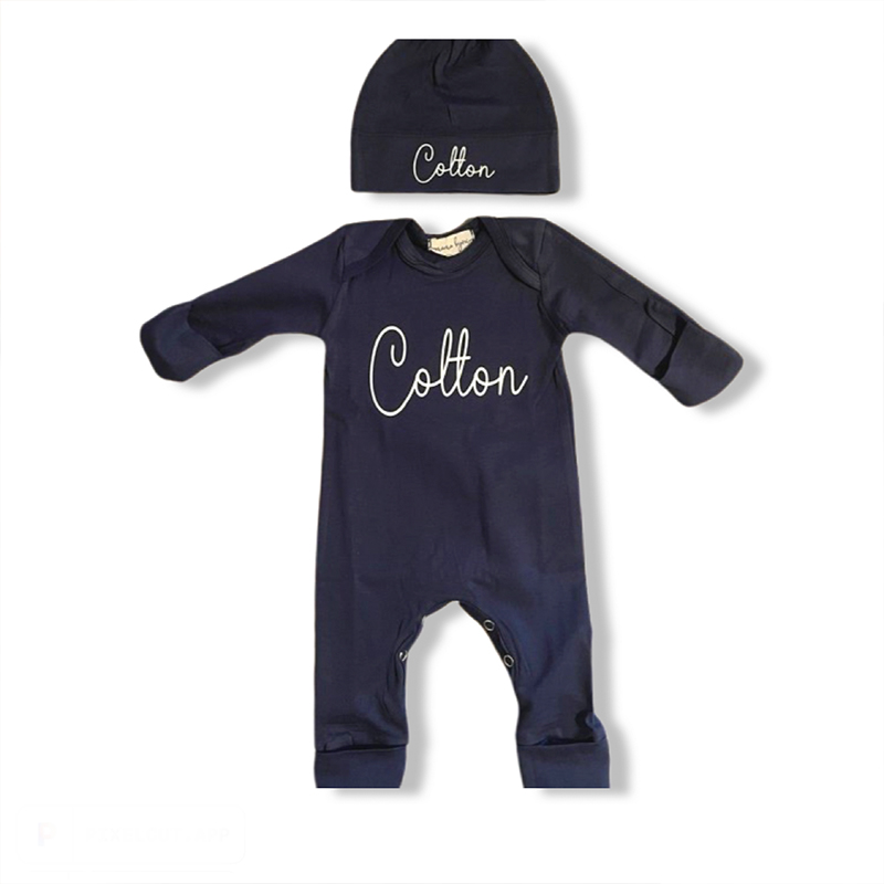 Personalized Baby Outfit Sets (Baby Name)