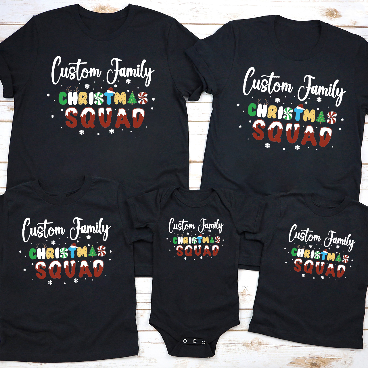 Christmas Squad Family Shirt