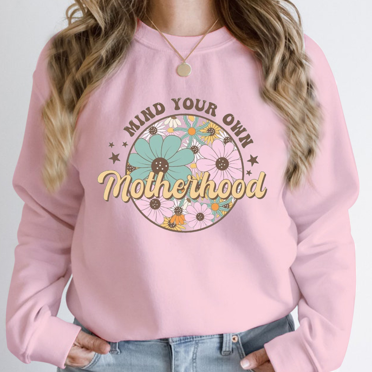 Motherhood Sweatshirt For Mom