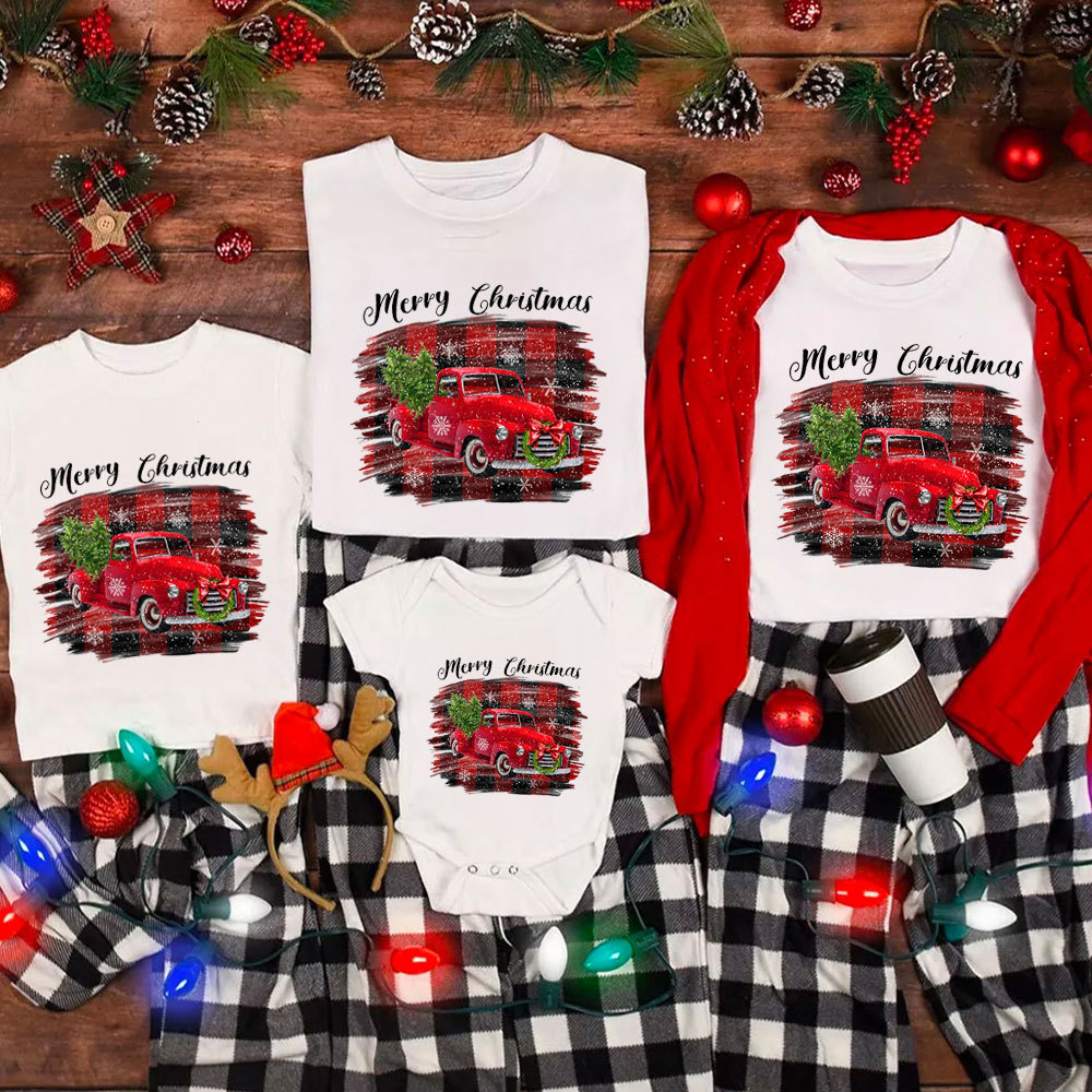 Merry Christmas Snow Season Family Matching Shirt