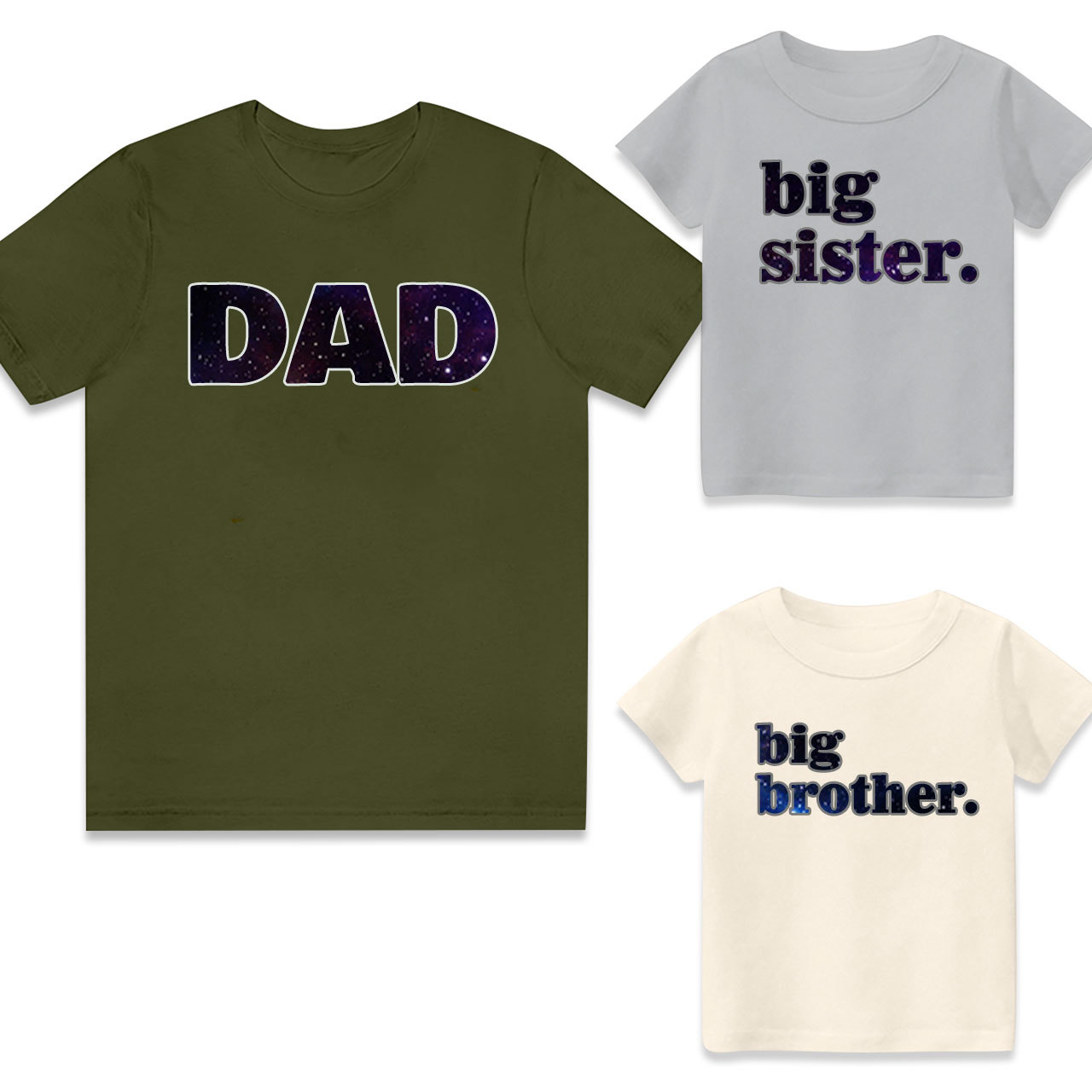 Starry Sky Matching Hospital Tees