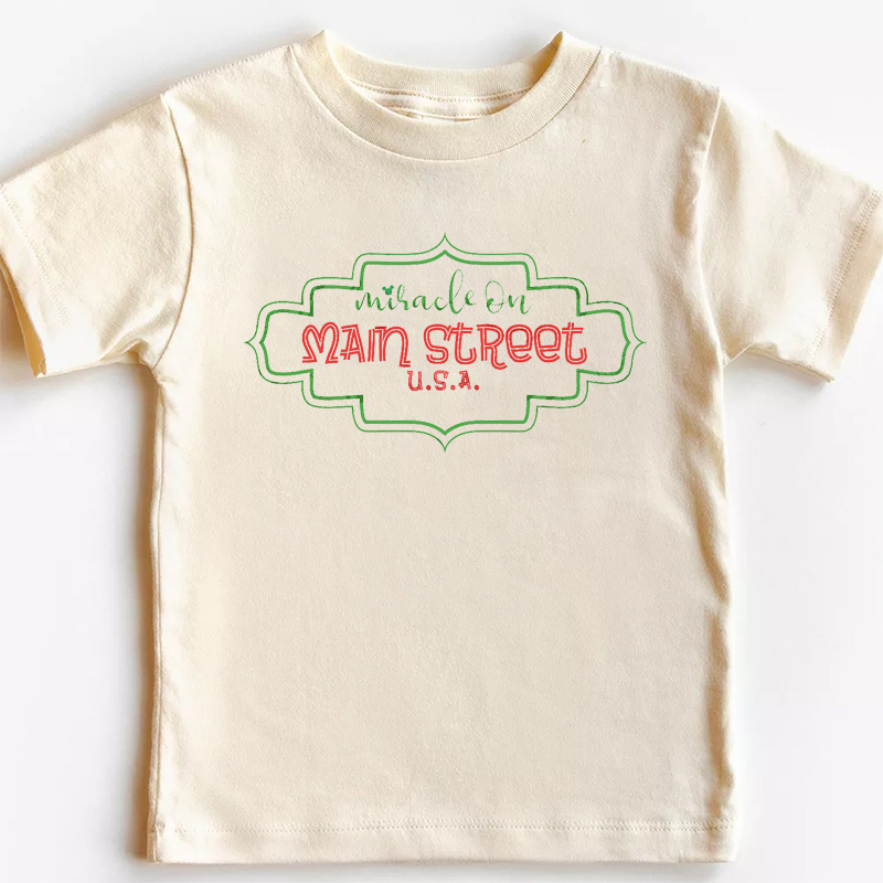 Main Street Toddler Christmas Shirt