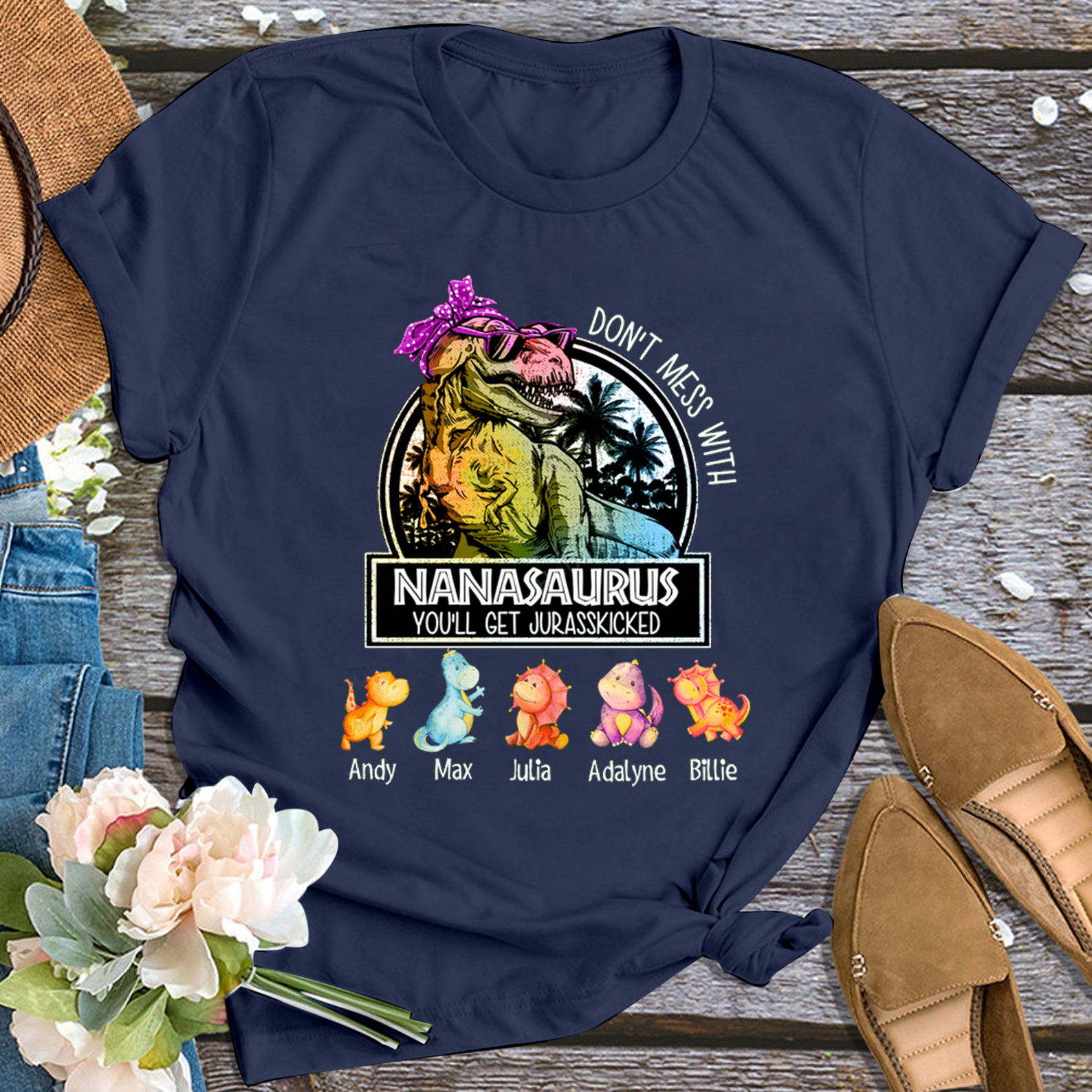 Don't Mess With Grandma Personalized Shirt