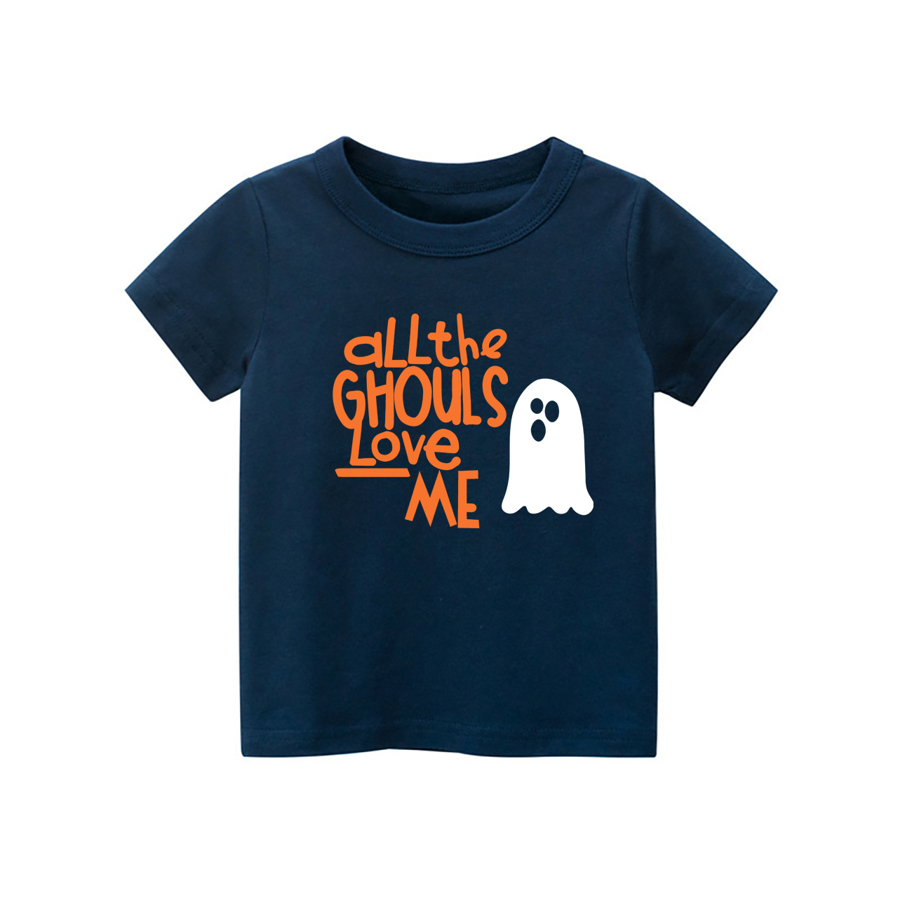 Boys Halloween Shirts - All The Ghouls Love Me