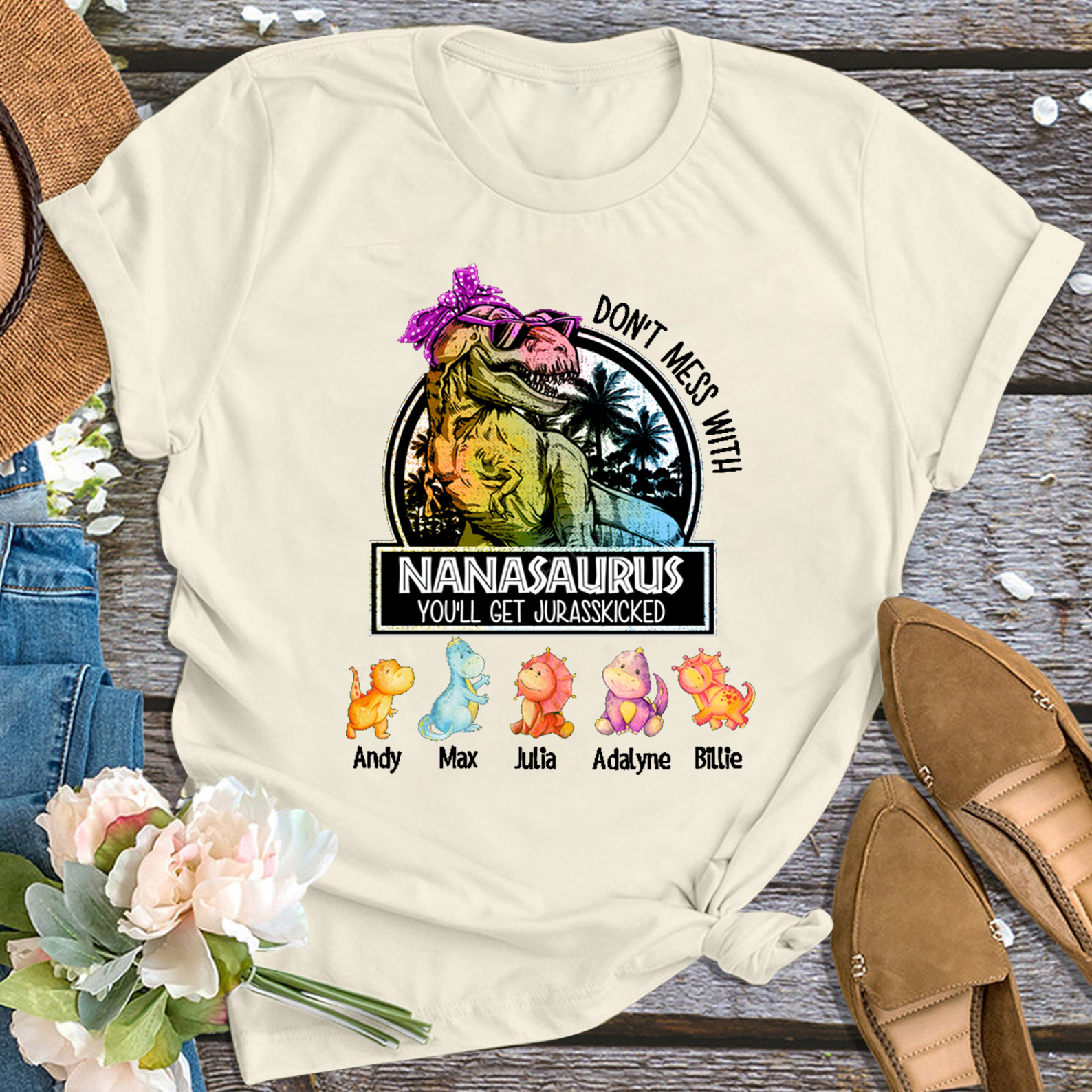 Don't Mess With Grandma Personalized Shirt