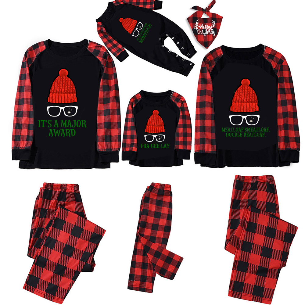Glasses Christmas Family Matching Pajamas