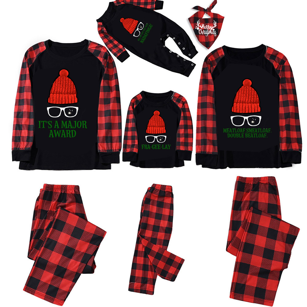 Glasses Christmas Family Matching Pajamas