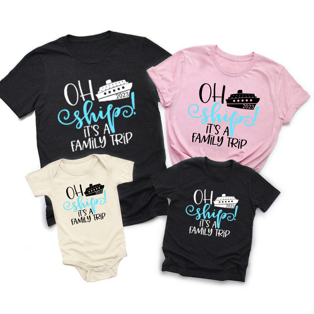 Family Trip 2023 Family Vacation Shirts