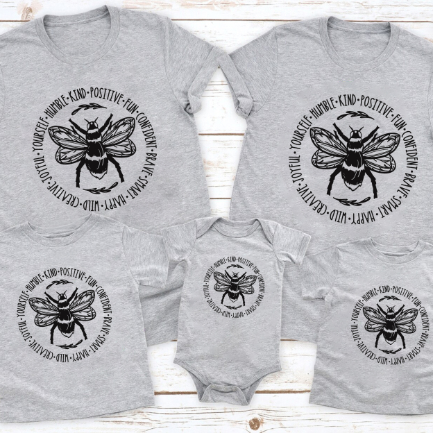 Bee Something Daily Family Matching Shirt