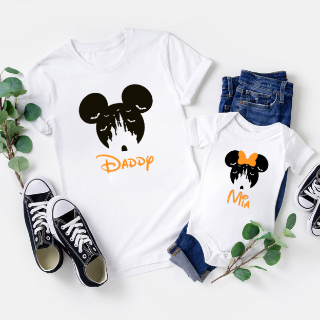 Minnie And Mickey Family Halloween Shirts