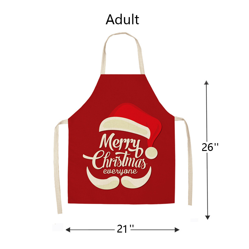 Merry Christmas Apron  Sets For Adult&Kids
