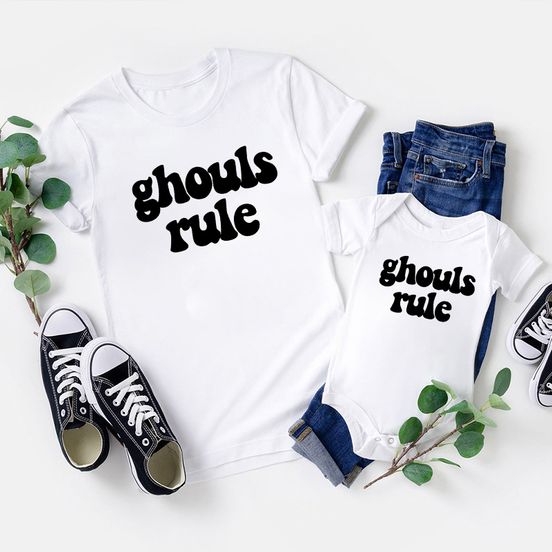 Ghouls Rule Matching Shirt 