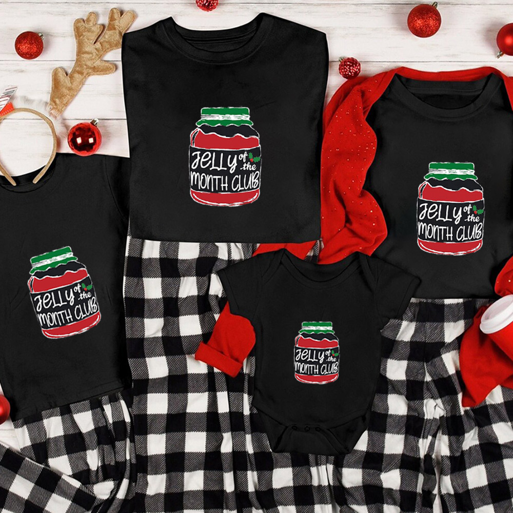 Jelly Of The Month Club Christmas Family Matching Shirt