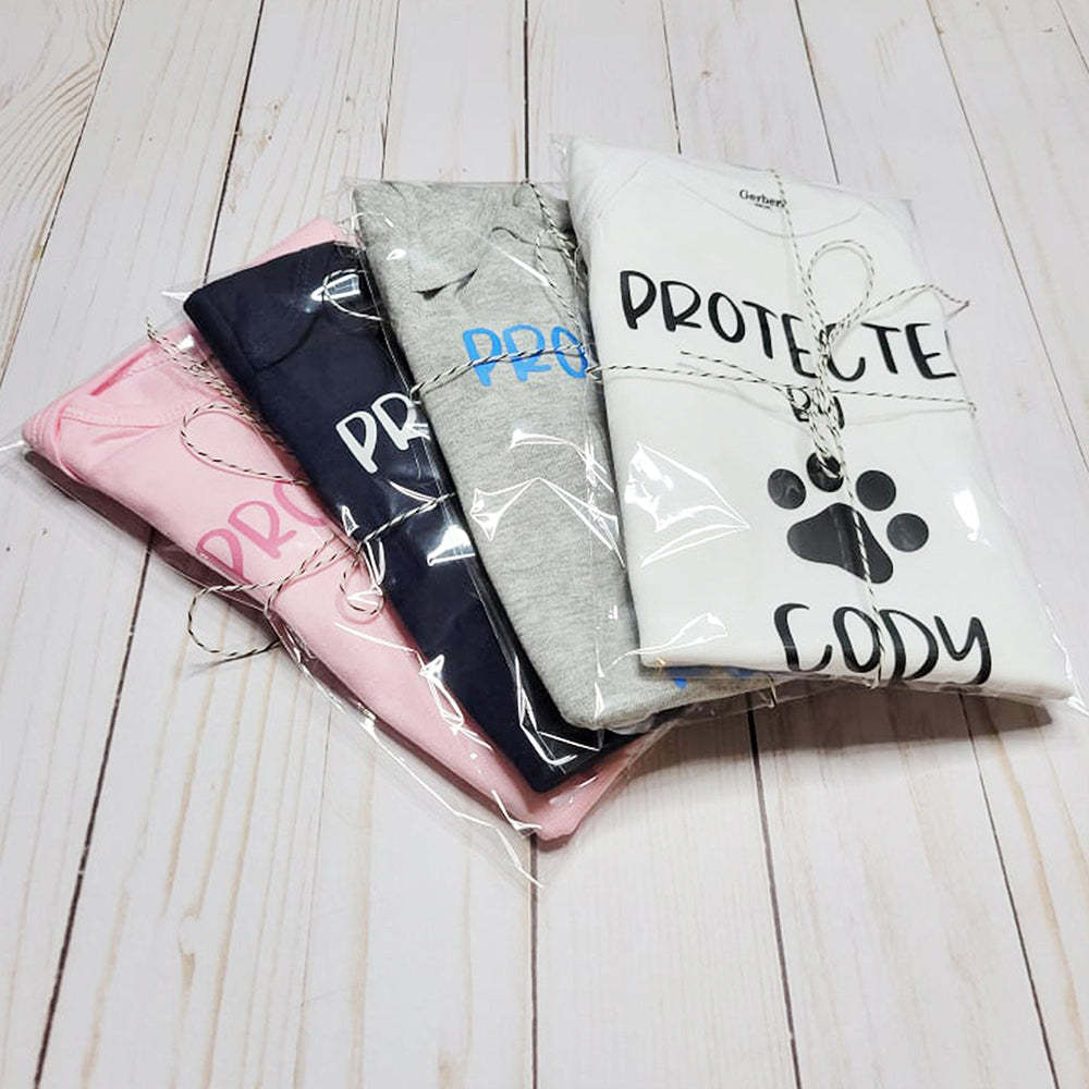 Protected By Dog Bodysuit & Shirts