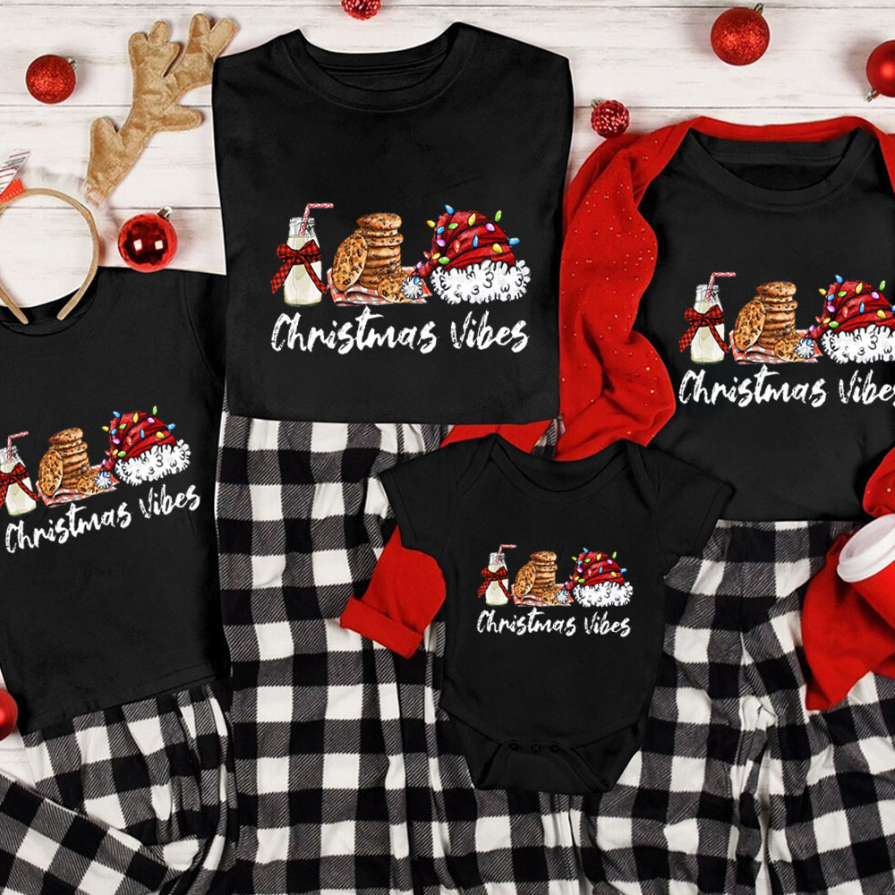 Christmas Cookie Vibes Family Matching Shirt