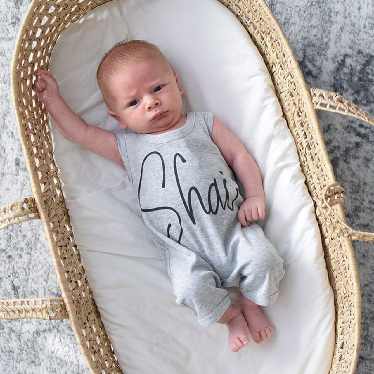 Personalized  Baby Name Romper