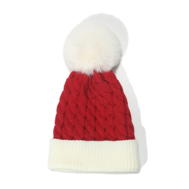 Christmas Red & Green Toddler Hat
