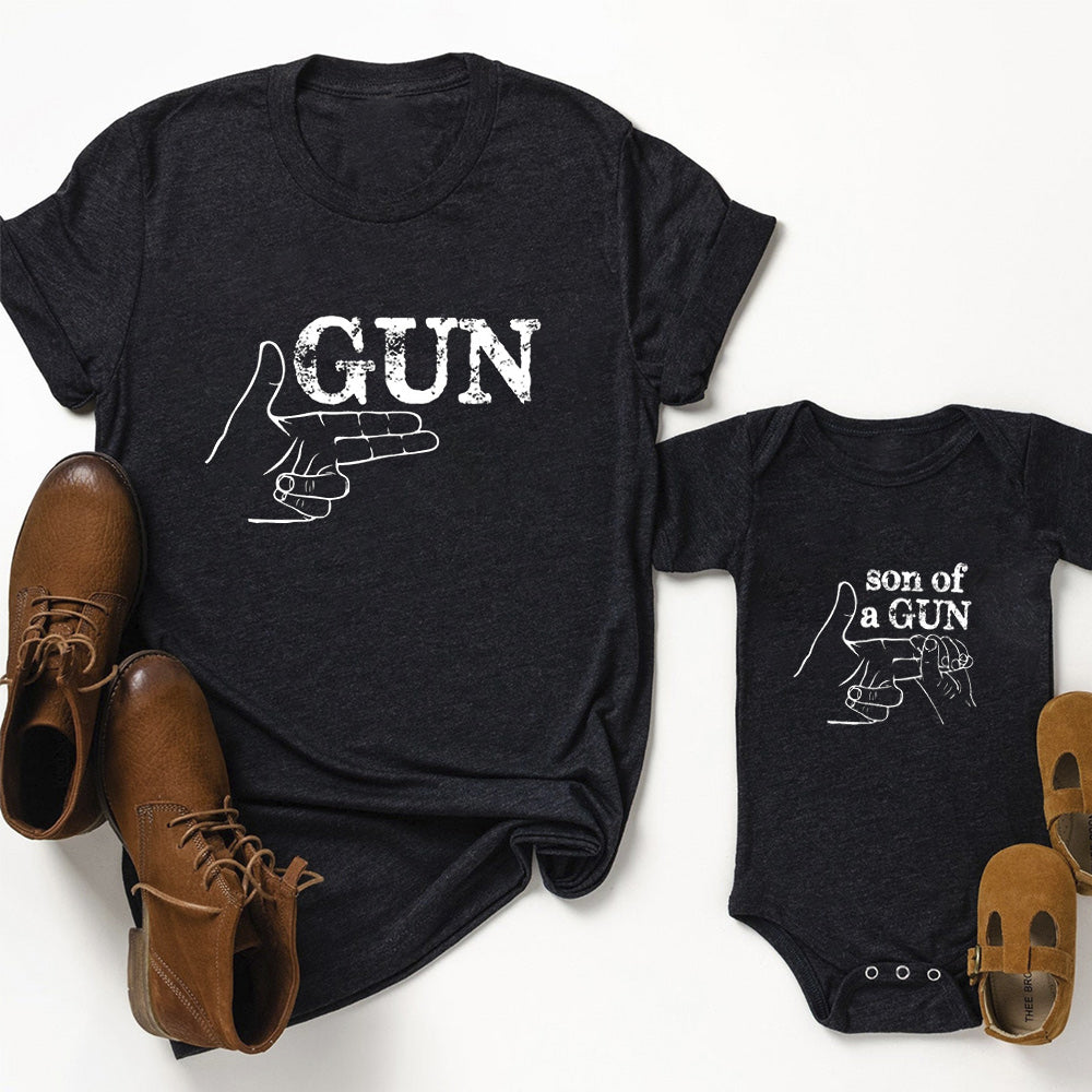 First Father's Day Bodysuit & Shirts (Father Son)